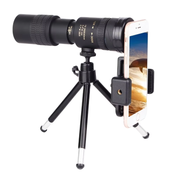 HD High Power Monocular Telescope for Outdoor Hunting with Zoom Function for Mobile Phones