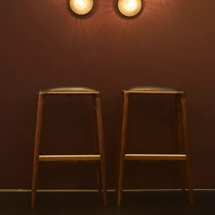Ritz Wooden Tall Bar Stool