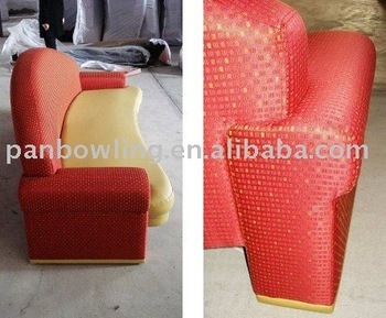 bowling center sofa