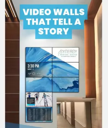 Lcd panel advertising display screen