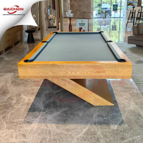 modern gri keçe ev bilardo masası