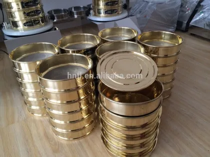 TLS Brand Sieves Brass Frame Stainless Tyler Mesh