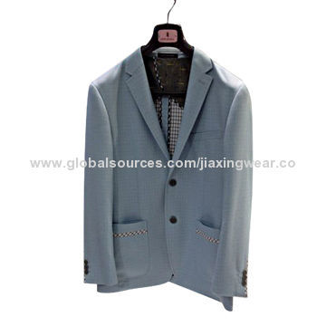 Hot sell fashion worsted wool suits, custom various of style, OEM orders are welcome