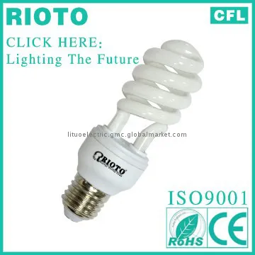 T3 15W CFL Half Spiral Energy Saving Light