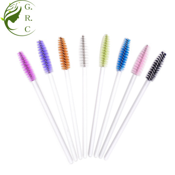 50Pcs Mascara Wands Applicator Brushes Spoolers Makeup Tool