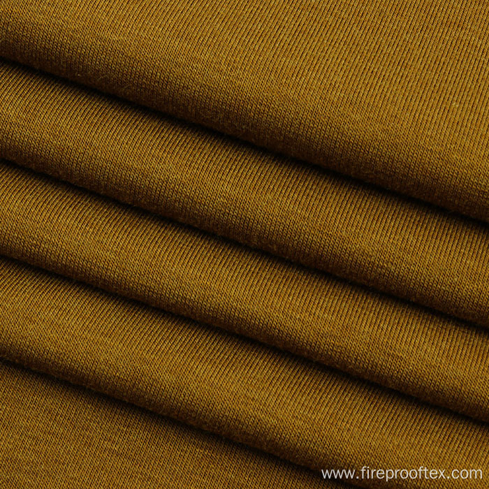 Fireproof Olive Green Acrylic Knitted Fabric for Sweaters