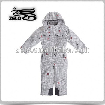 2015 name brand waterproof printed snow ski suits