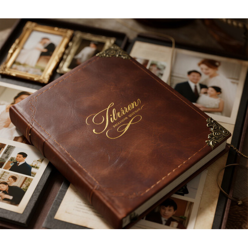 Leather Photo Album for Memories