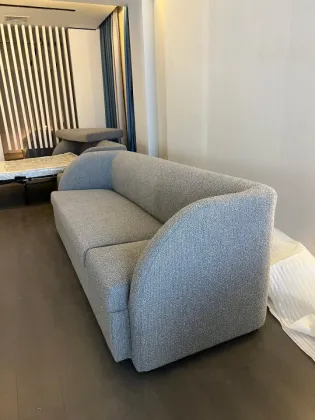 Modern Convertible Sofa Bed with Hidden Foldable Mattress