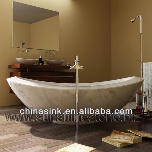 Carrara Marble Bathtub