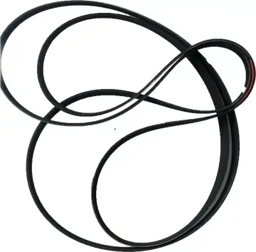 Rubber open end belt CR/HNBR S2M/S8M