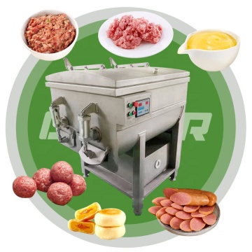Commercial 200L Stainless Steel Sausage Mix Machine - Vacuum Paddle Type Mince Electric Meat Mixer