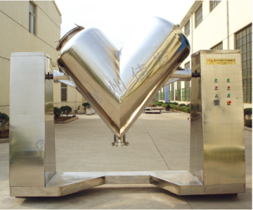 V Type Quick Vacuum Mixer Machine