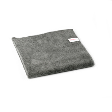 16x16In Edgeless Microfiber Car Cleaning Drying Towel Grey