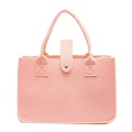 Diseño de bolsos de fieltro personalizado de moda