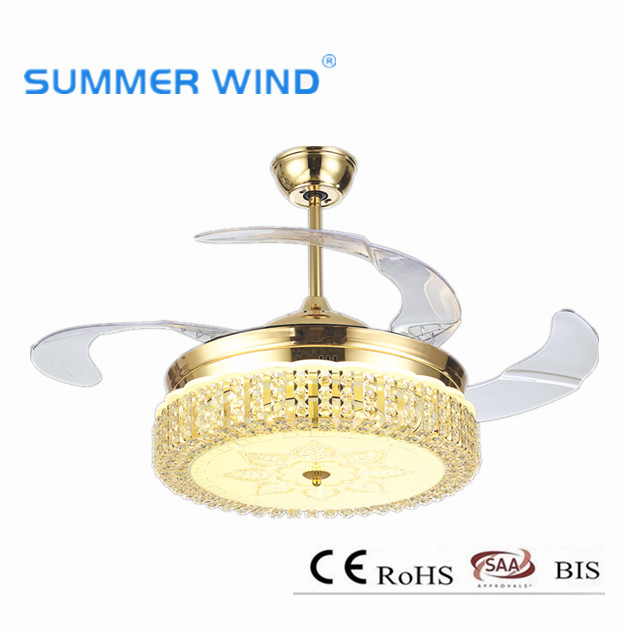 110V 220V electric motor ceiling fan with light