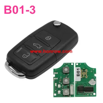 Standare remote key B01 3 button remote key for KD300 and KD900 to produce any model remote