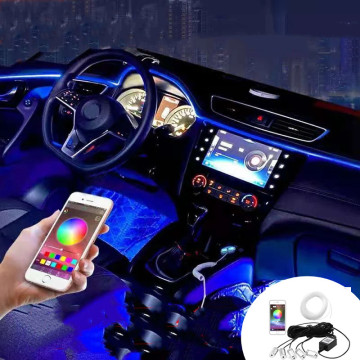 Universal Multicolor LED Ambient Light for Car Interior