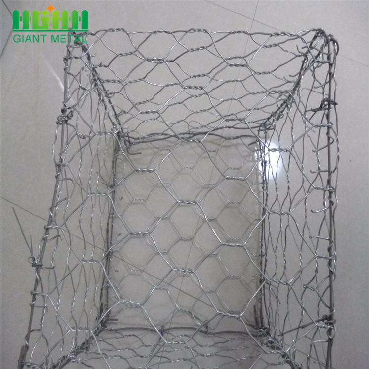 PVC coated Galvanized gabion box basket for sale