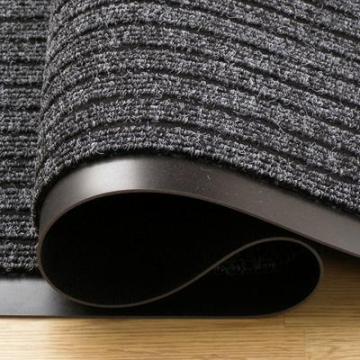 polyester ribbed door mat, PVC back door mats