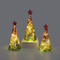 Weihnachtsbaum -LED -Lichtglasflaschen für Geschenk