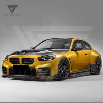 Ad -Stil -Kohlefaser -Frontlippenspoiler für BMW 2 Serie G87 M2 2023