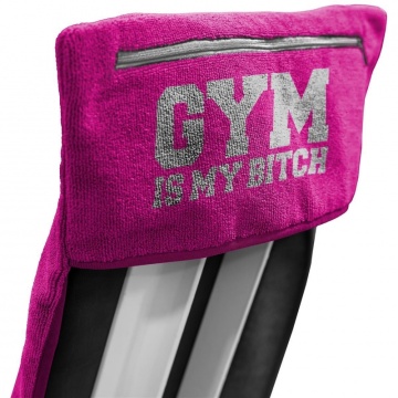 Serviette de gymnase de poche en coton personnalisée avec broderie de logo