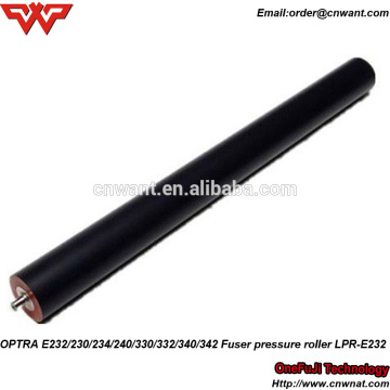 Laser Jet Printer Lower Sleeved Roller optra E232 230 234 240 330 332 340 342 LPR-E232 Lower Fuser Pressure Roller