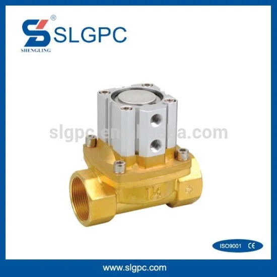 Brass material cheap price 2Q Series Air Control Two Way Valve two-position air flow control 2Q400-40