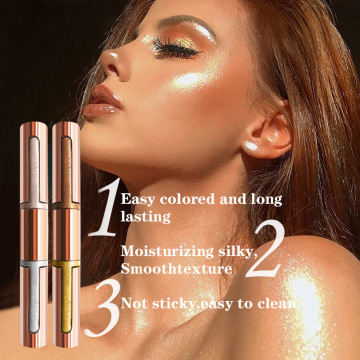 Custom Liquid Highlighter & Shimmer Diamond Makeup Brand Logo