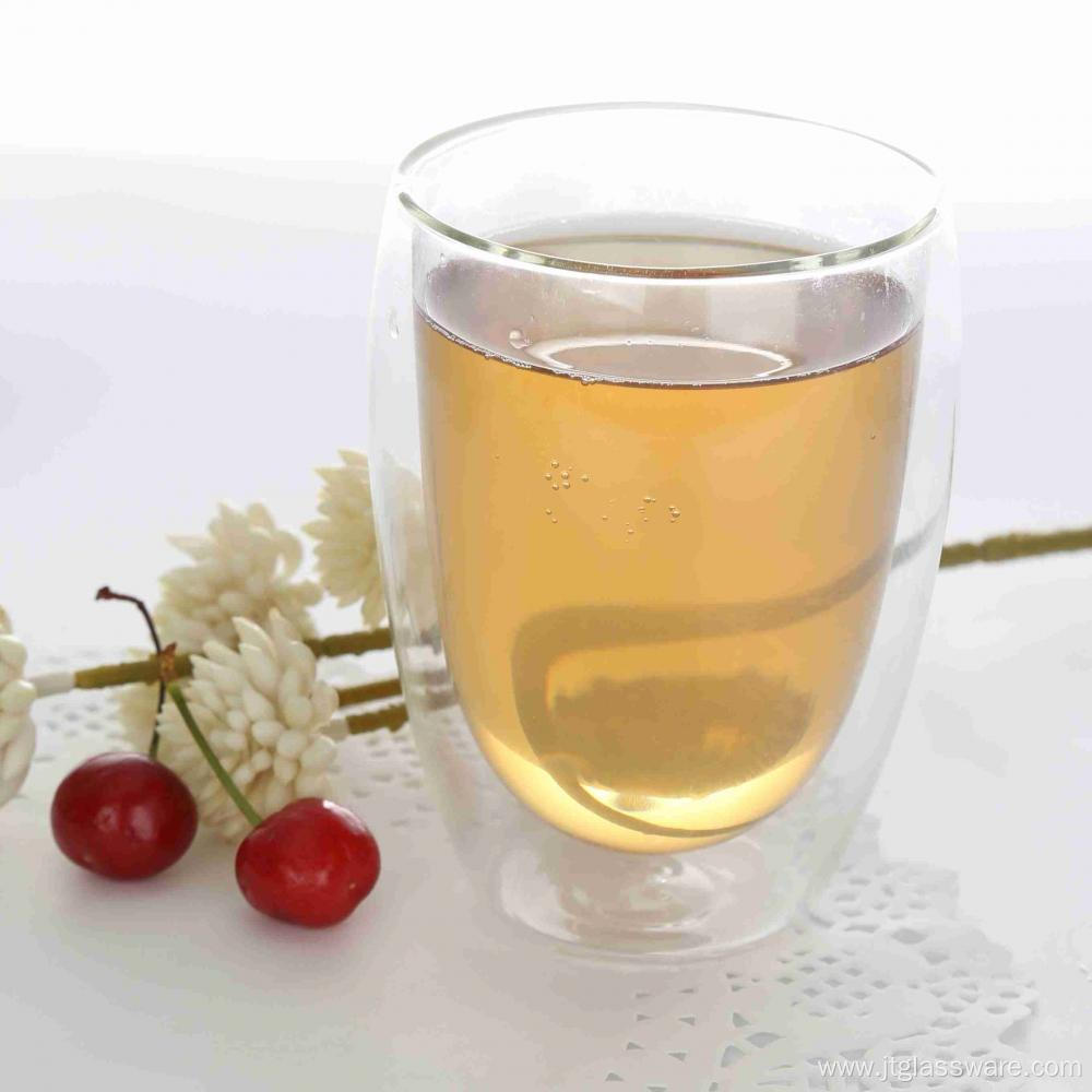 350ml Two Wall Drinking Glass Cup