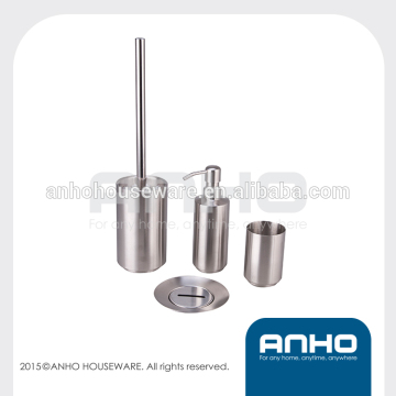 2015 New design stainless steel matte bathroom set