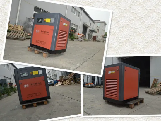 Electric Belt Driven Screw Type 90KW Air Compressor Water Cooling 380V 3 Phase 50Hz