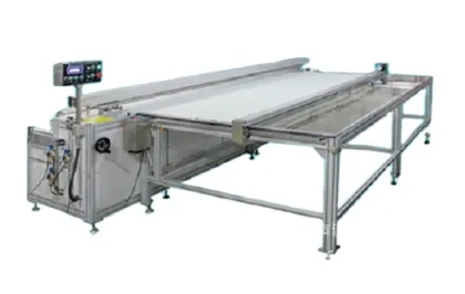 Automatic Ultrasonic Fabric Roller Blind Cutting Machine for Sunscreen and Zebra Blinds
