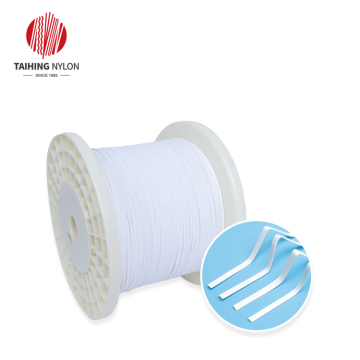 ลวดจมูกพลาสติกที่เป็นมิตรกับสิ่งแวดล้อมสำหรับหน้ากากใบหน้า