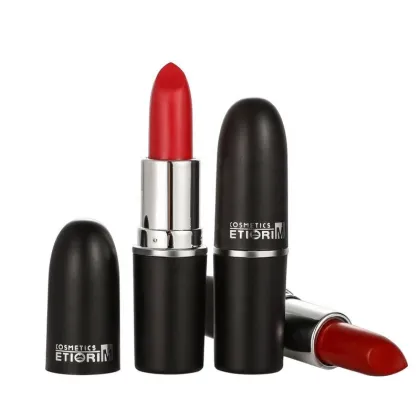 ELuxury Cosmetic Lipstick: Private Label, Customized, Waterproof, Moisturizing, Long-Lasting, Smooth Matte Bullet Tubes