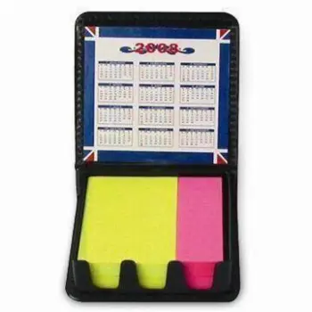 Customized Sticky Notepad with PVC Case, Ideal for Promotional, Gift, and Souvenir Purposes