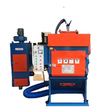 Q32 Rubber Belt Tumble Type Shot Blasting Machine for Flat Sheet Metal Springs Clip