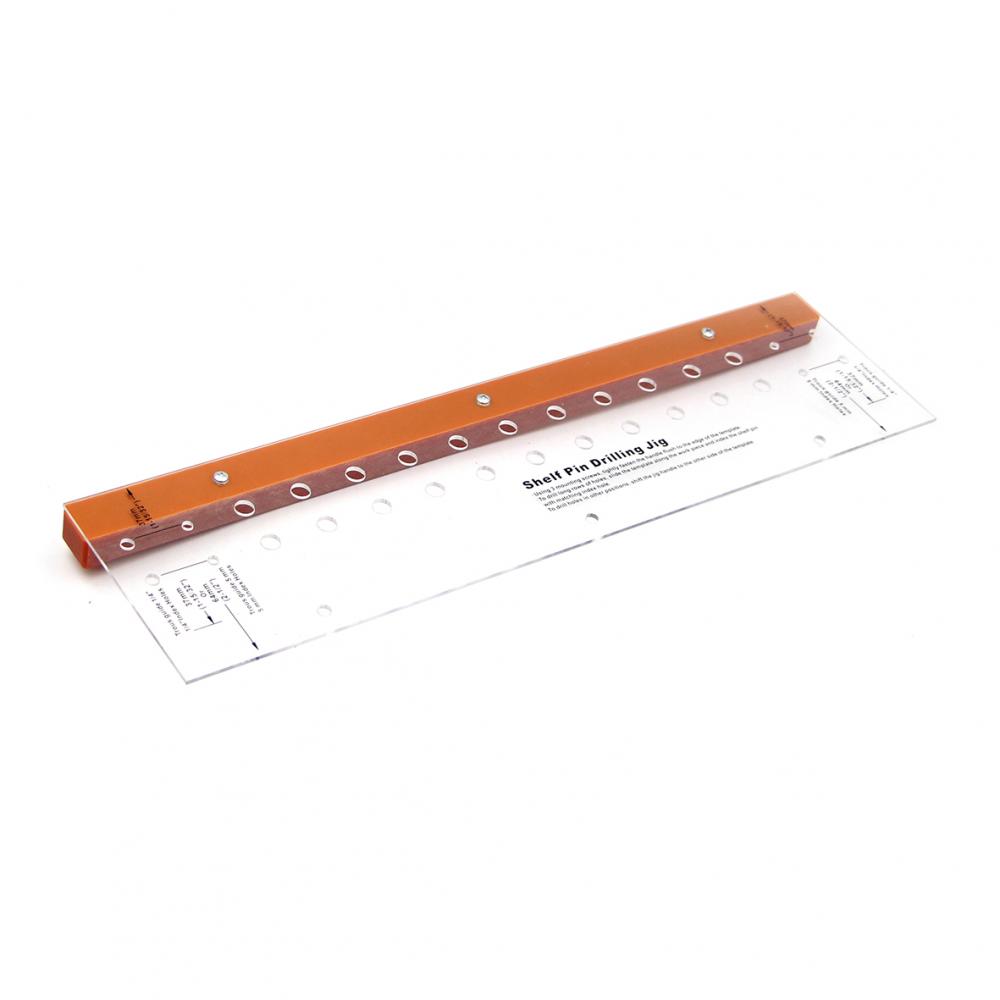 Drilling Jig for Aligning Shelf Pin Holes