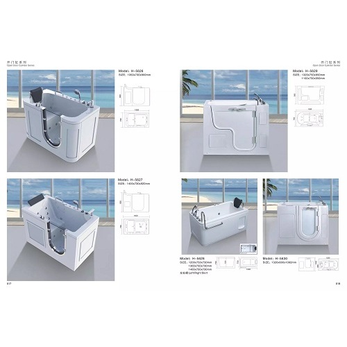 Walk In Tubs For Elderly Handicapped Freestanding Big Walk-In Tub