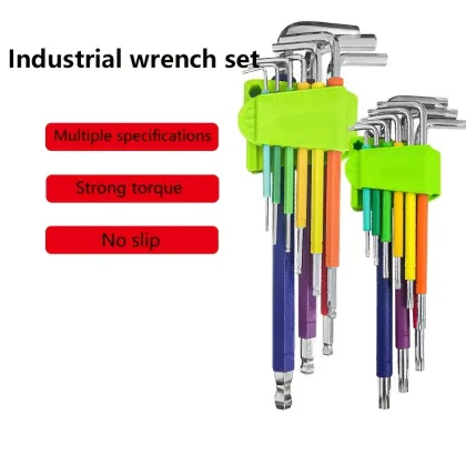 Green Allen Wrench Set
