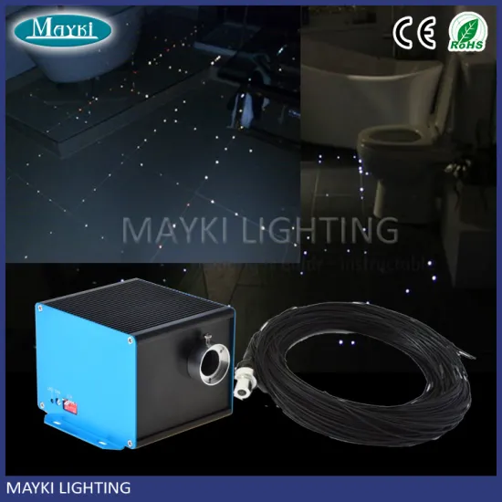 Fiber Optic Light For Steam Shower Room , bathroom floor wall star using