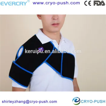 professtionla portable cold therapy hot cold shoulder wrap