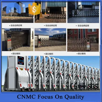 Electric sliding fence folding gate design school gate for government,factory