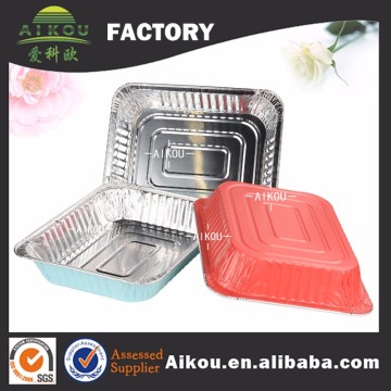 Guangzhou factory wholesale aluminum foil barbecue tray/ pan/ plate