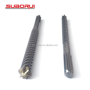 suborui 6 carbide flute trued sds max bits for concrete stone marble wall