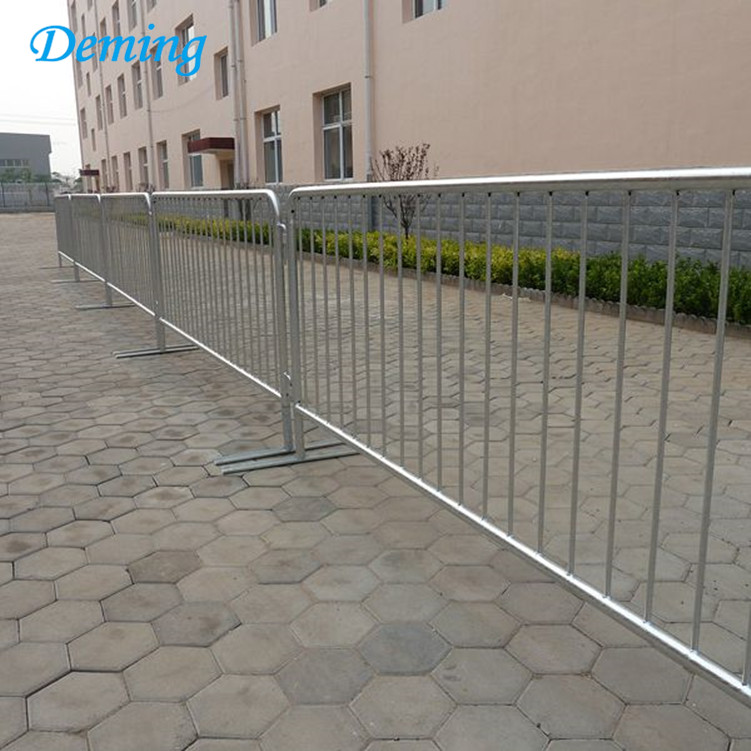 Factory Galvanized Metal Crowd Control Barrier Fence