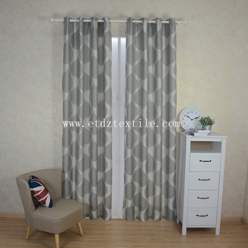 Top Qulaity High Warp Desity Jacquard Curtain Fabric