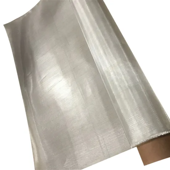 80 Mesh to 20 Mesh Sterling Conductive Electrode Silver Mesh Sheets