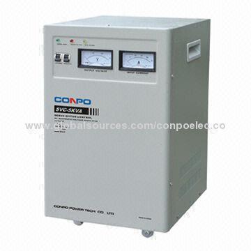 Servo Type Automatic Voltage Stabilizer, 1 Phase, SVC-5000VA, Vertical Type